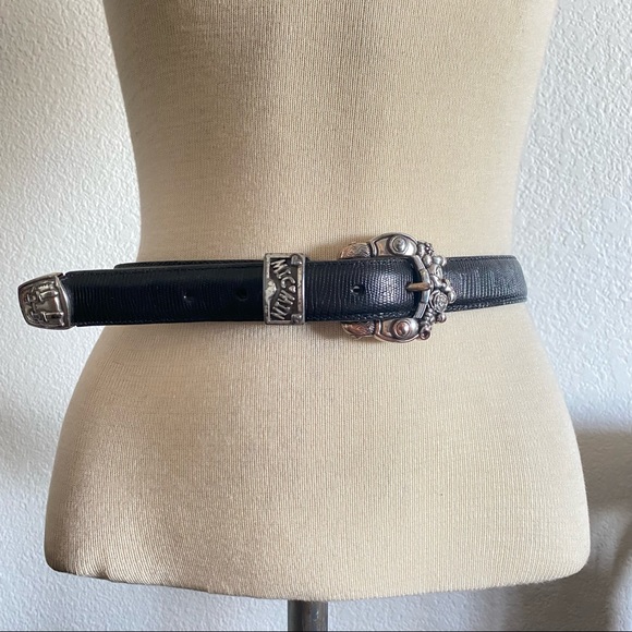 Vintage Brighton Disney Mickey Mouse and Minnie collaboration belt size 28 - Picture 1 of 12